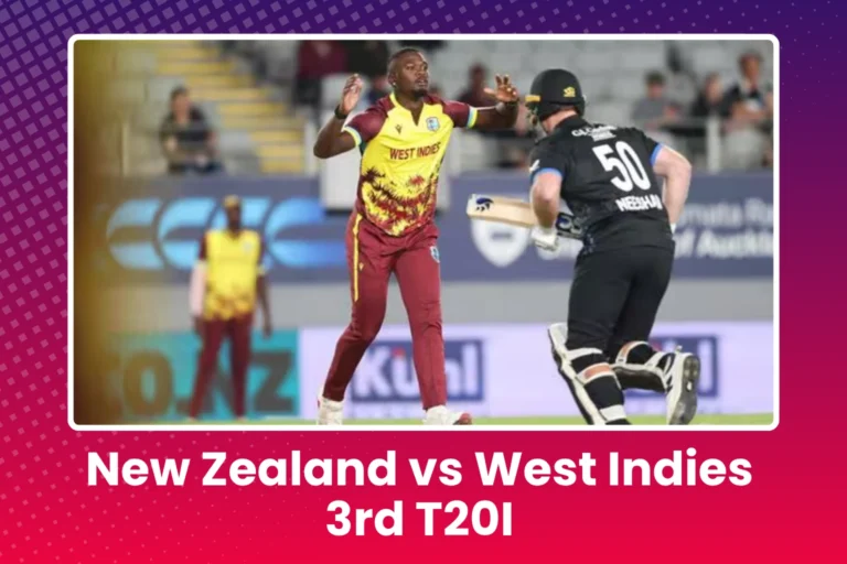 New Zealand vs West Indies 3rd T20I – Aaj Ka High-Voltage Encounter!