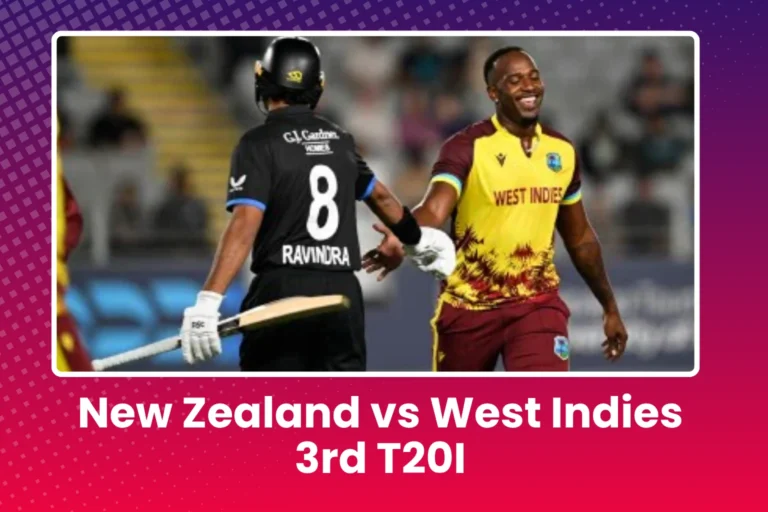 New Zealand vs West Indies