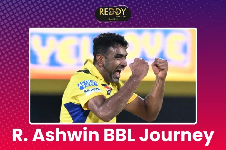 R. Ashwin BBL Journey Details