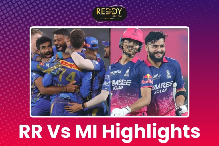 RR Vs MI
