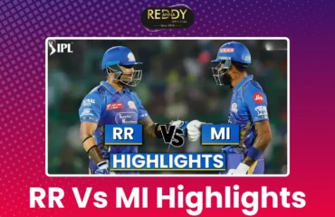 RR Vs MI Highlights