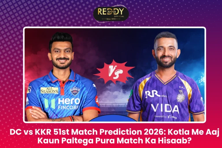 DC vs KKR 51st Match Prediction 2026