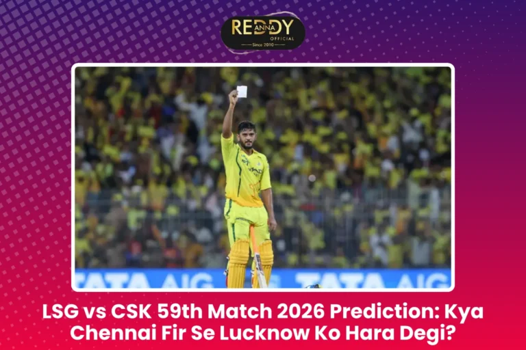 LSG vs CSK 59th Match