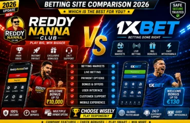 ReddyNannaClub vs 1xBet Betting Comparison India 2026
