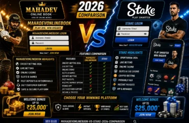 MahadevOnlineBook vs Stake: Betting Platform Comparison 2026